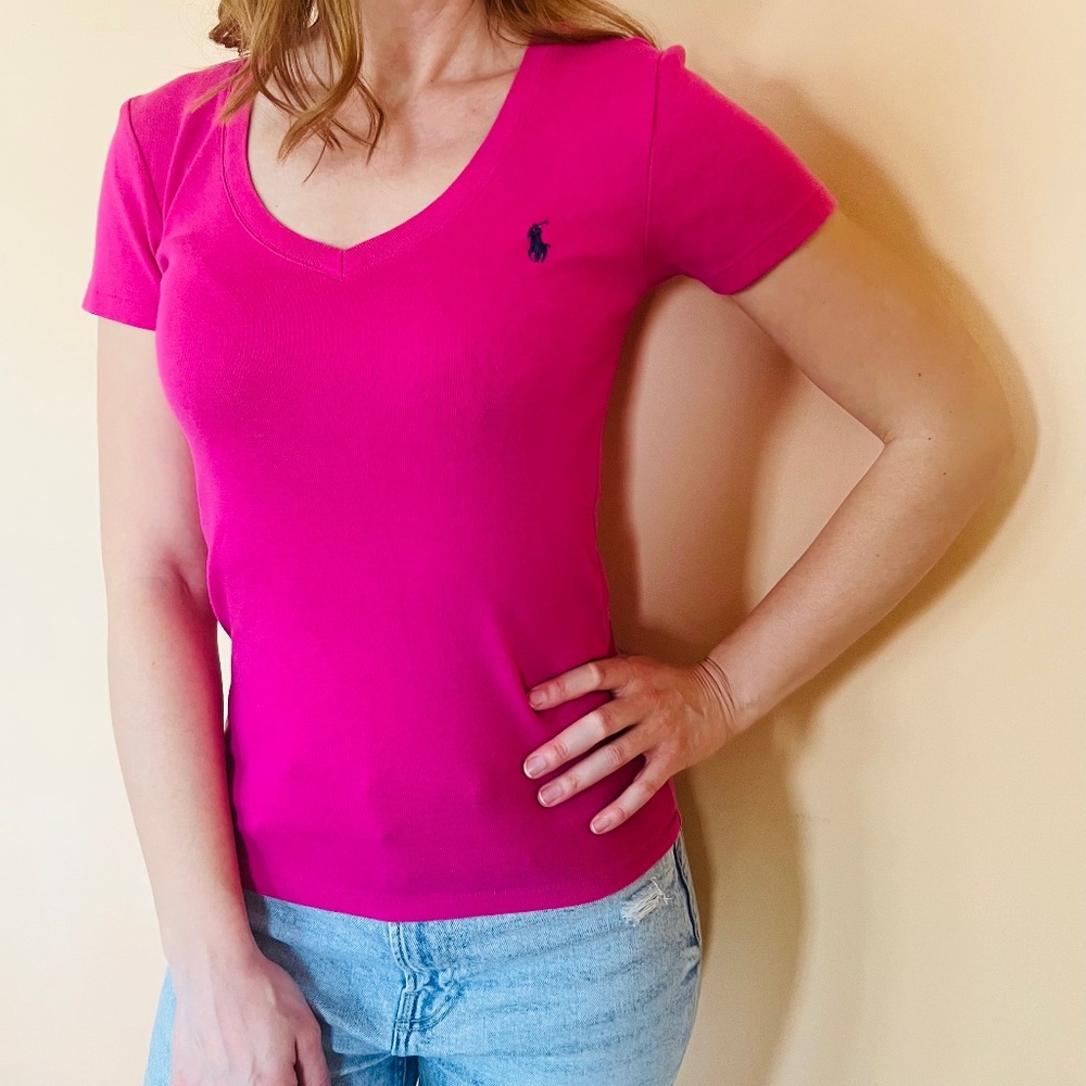 POLO RALPH LAUREN Crew Neck Jersey T-Shirt